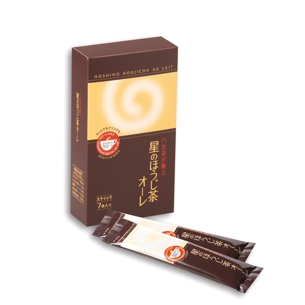 星野製茶園 オンラインショップ / 星のほうじ茶オーレ【スティック箱入