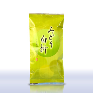 星野製茶園 オンラインショップ / 星の白折「抹茶入 みどり白折」100g袋入